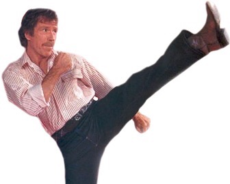 Chuck Norris (probably) has a life coach